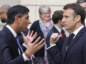 Ріші Сунак та Еммануель Макрон