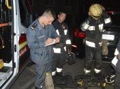 В одном из домов Днепра горела шахта лифта, эвакуировали подъезд (Видео)