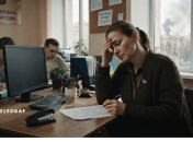 Госслужащий на работе