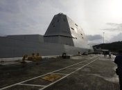 ВМС США пополнил эсминец новейшего поколения (Видео)
