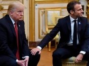 "Оскорбительный призыв": Макрон и Трамп смогли найти общий язык
