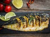 Ароматная, нежная рыбка на мангале
