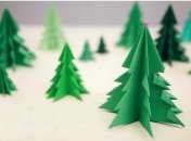 Как сделать елочку из цветной бумаги: 5 видео уроков