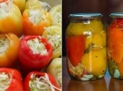 Фарширований перець – яскрава закуска на зиму