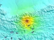 В Китае произошло сильное землетрясения  