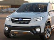 Появились фото нового кроссовера Subaru