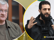 Андрей Сибига и Ахмедом аль-Шараа (слева направо)