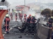 В Стамбуле разбился вертолет: пятеро погибших