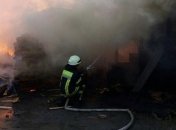 Пожар в Харьковском апелляционном админсуде: обнародовано видео