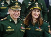 Сергей Шойгу и Елена Исинбаева