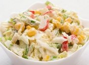 Салат получается вкусным и нарядным