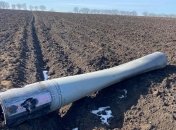 Обломки ракеты в Молдове