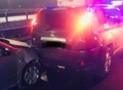 Замглавы РГА в нетрезвом виде травмировал патрульную оформляющую ДТП