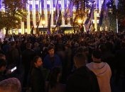 На Майдане протестуют против "формулы Штайнмайера"