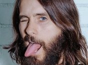 Джаред Лето показал в Instagram, как пробовал украинские вареники 