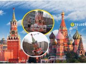 В России упал макет башни Кремля