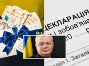 Белецкие задекларировали денежные подарки от родителей
