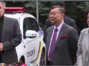 Нацполиция получила 9,5 тыс комплектов зимней одежды от Японии