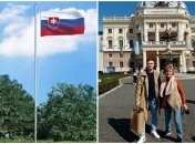 Богдан и Катерина Абаджан в Словакии