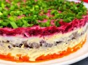 Селедка под шубой с японской ноткой