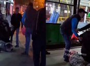 Инцидент произошёл в харьковском троллейбусе