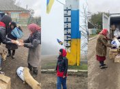 Людям, побывавшим под оккупацией, нужны продукты, лекарства, теплые вещи