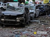 Пошкоджені внаслідок вибухів авто у Києві, 10 червня 2025 року