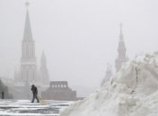 На Москву обрушился мощнейший снегопад