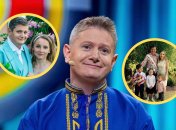 Євген Сморигін з дружиною та дітьми