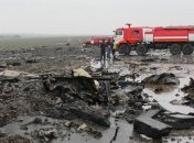 На месте крушения Боинга продолжаются спасательные работы