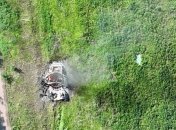 Автомобіль спалахнув разом із пасажирами