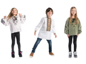 Детские вышиванки: где купить красивые вышиванки для мальчиков и девочек