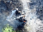 Горить танк рф