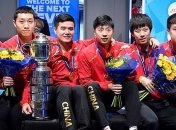 Китайцы снова стали лучшими в мире в настольном теннисе