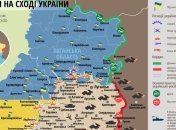 Карта АТО на востоке Украины (9 июня)