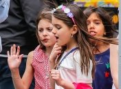 Стильные детки: дочки Хайди Клум и Кэти Холмс (ФОТО)