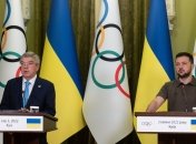 Томас Бах и Владимир Зеленский