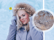 Девушка зимой