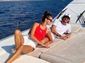 На фото - Даша Кацурина и Владимир Дантес