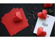 Как сделать сердце из бумаги: мастер-класс с фото