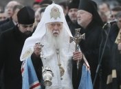 Патриарх Филарет поздравил Зеленского с победой  