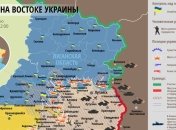 Карта АТО на востоке Украины (27 января)