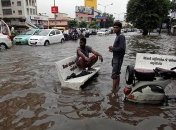 Количество погибших в результате наводнение в Индии возросло