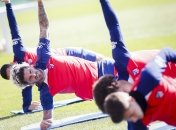 Тренировка Атлетико