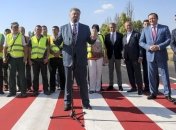 Президент в Запорожской области открыл дорогу государственного значения 