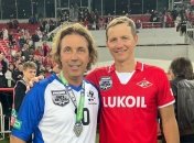 Александр Мостовой с медалью