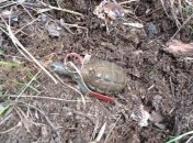 В Киеве прохожий обнаружил гранату