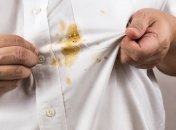 Как убрать жирное пятно с одежды