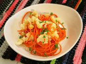 Салат из цветной капусты по-корейски