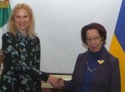 Олена Кондратюк та Кармен Морено Тоскано